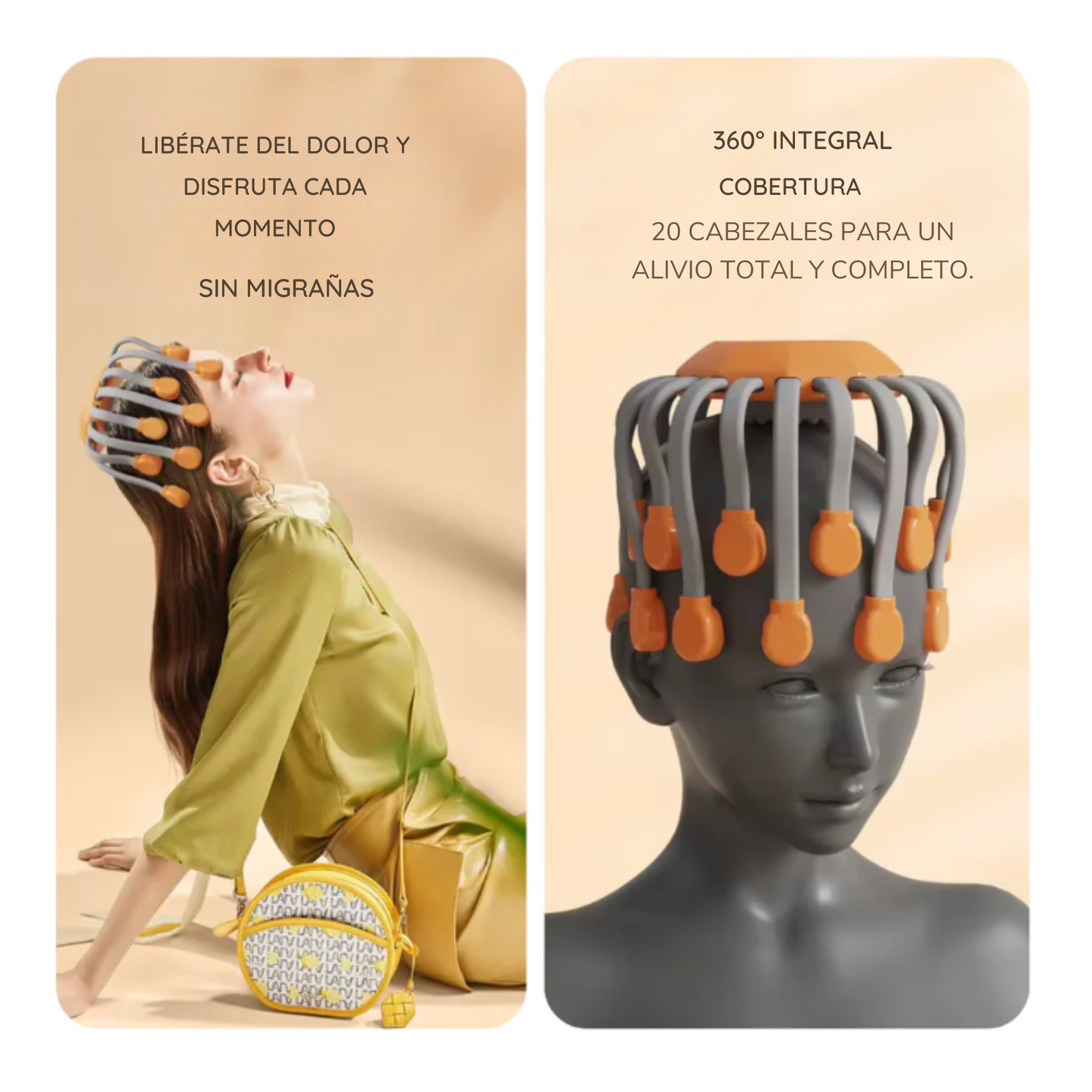 Masajeador de cuero cabelludo